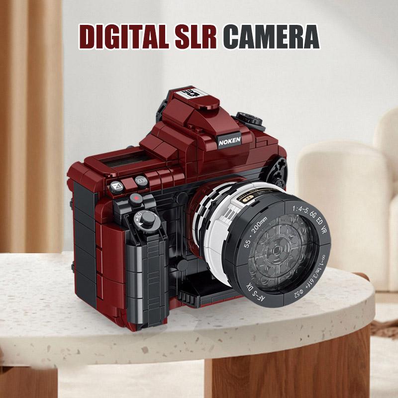 Stadt Hasselblad 503cx Kamera Digitale Spiegelreflexkamera Retro Zweilinsen-Spiegelreflexkamera Modellbausteine DIY Bausteine Spielzeug Für Kinder Geschenke