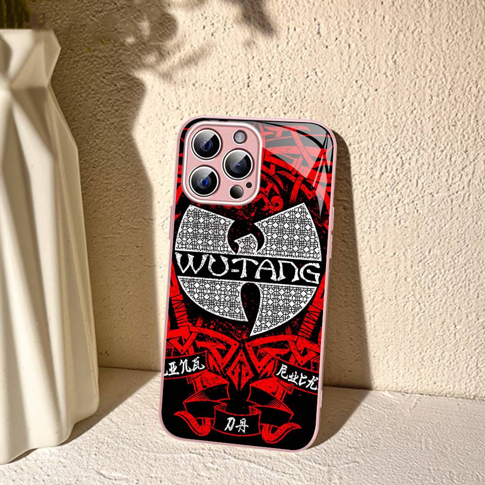 Fashion Trends WU-T-TANG CLANs Tempered Glass For Iphone 14 13 12 11 Pro Mini XS MAX 14Plus X XS XR Fundas
