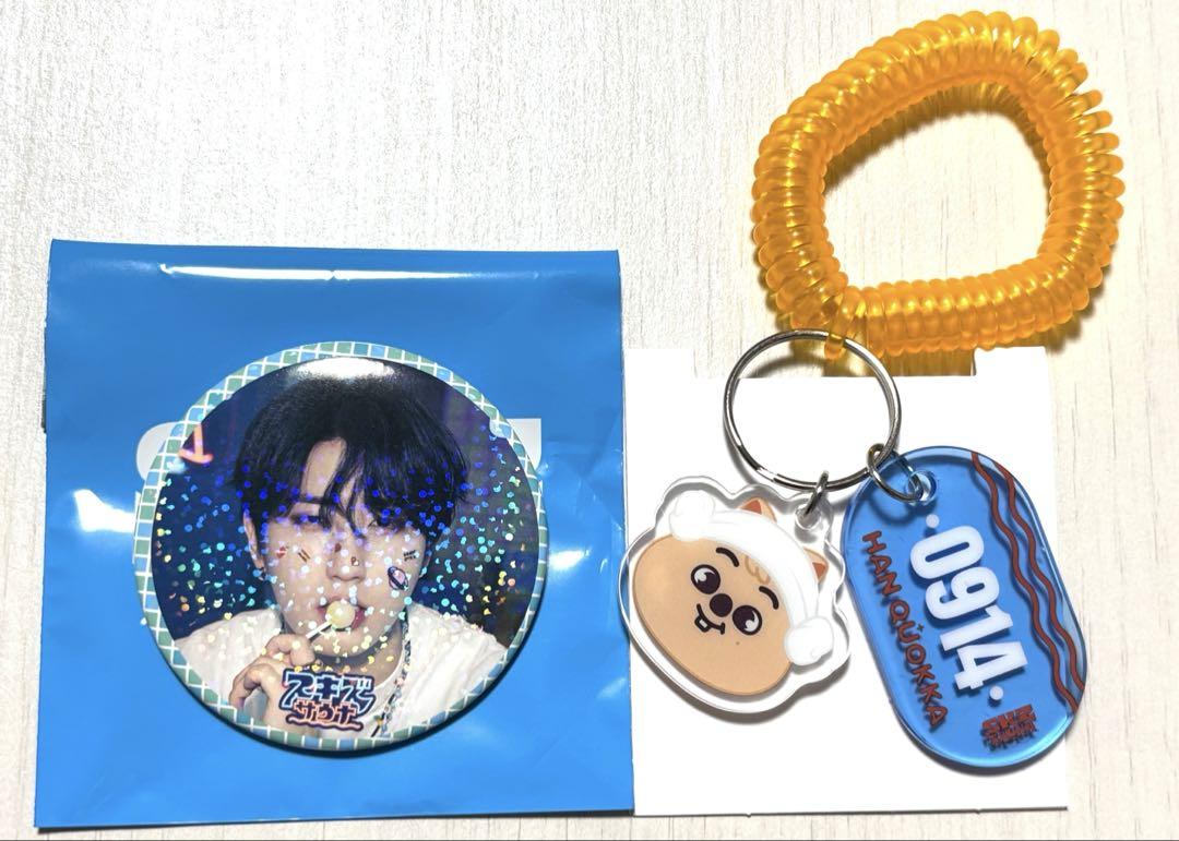 

[USED] Stray Kids Sauna Can Badge Random Sauna Key Ring Han Han Quokka