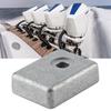 Anode de Bateau Bloc d'Anode de Transmission Anode en Alliage d'Aluminium Bloc d'Anode Anode Hors-Bord Moteur Hors-Bord
