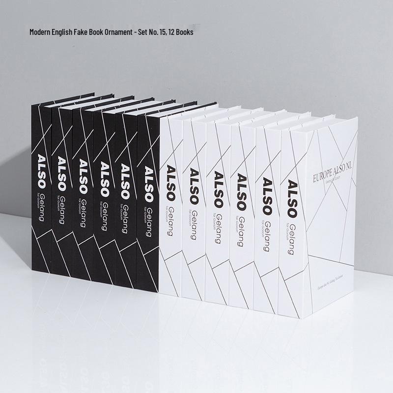 Minimalist Light Luxury Ceramic Bookend Ornament for Home Decor