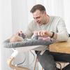 Stokke (Offiziell) Nomi Neugeborenen-Set, Weiß, Neugeborenen-Sitz, Stufenlos verstellbarer Winkel, für Neugeborene bis 6 Monate, Einfache Montage, Tripp Trapp Hochstuhl