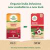 ORGANIC INDIA Moringa Hibiscus 25 Tea Bags (Pack of 1)