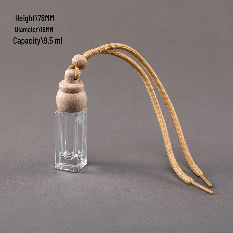 

Изысканный стеклянный флакон-диффузор для автомобиля со шнурком для эфирных масел