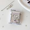 Cute Cartoon Mini Photo Album Keychain PVC Photocards Holder Bag Pendant
