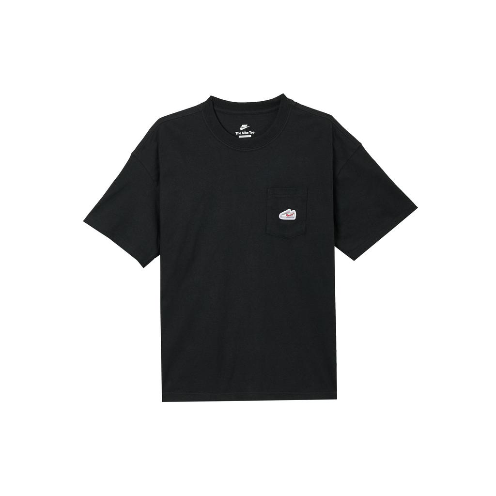 Nike Sportswear Comfortable Fashion Versatile Short Sleeve T-Shirt Men Tops Black IB1383010