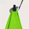 1Pc round Golf Towel with Magnetic Suction Waffle Design Strong Magnetic Sports Towel Embroidered/Printed for Christmas
