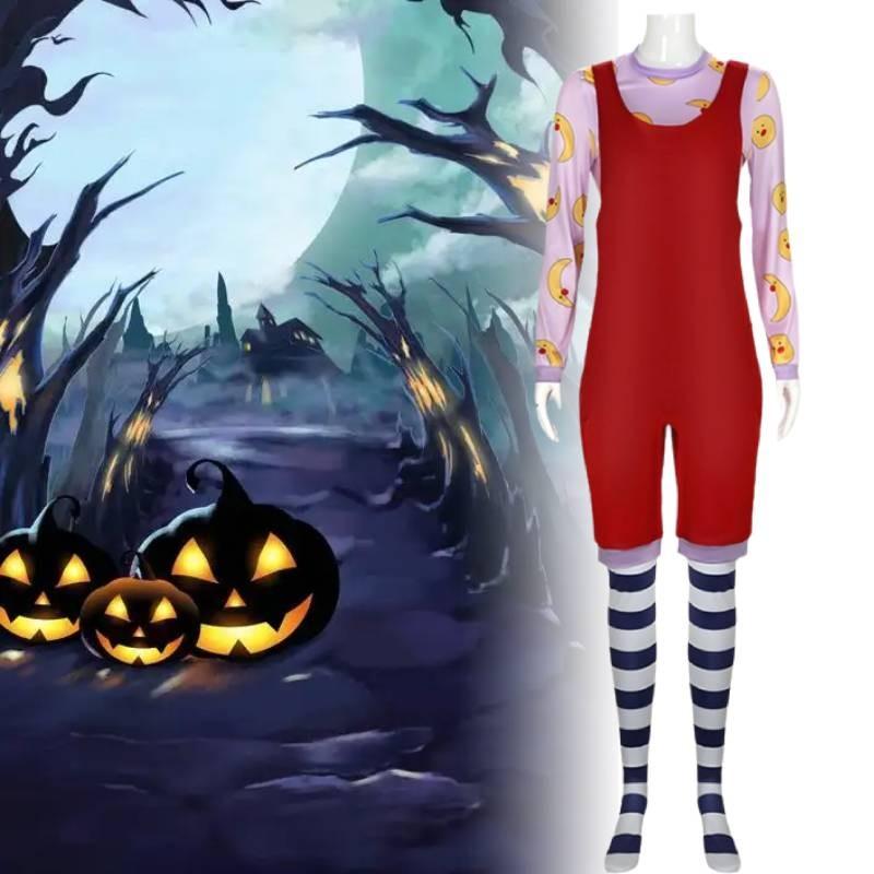 Shoulder Clown Hat Strap Workwear Bib Cosplay Halloween Perform Costume Party