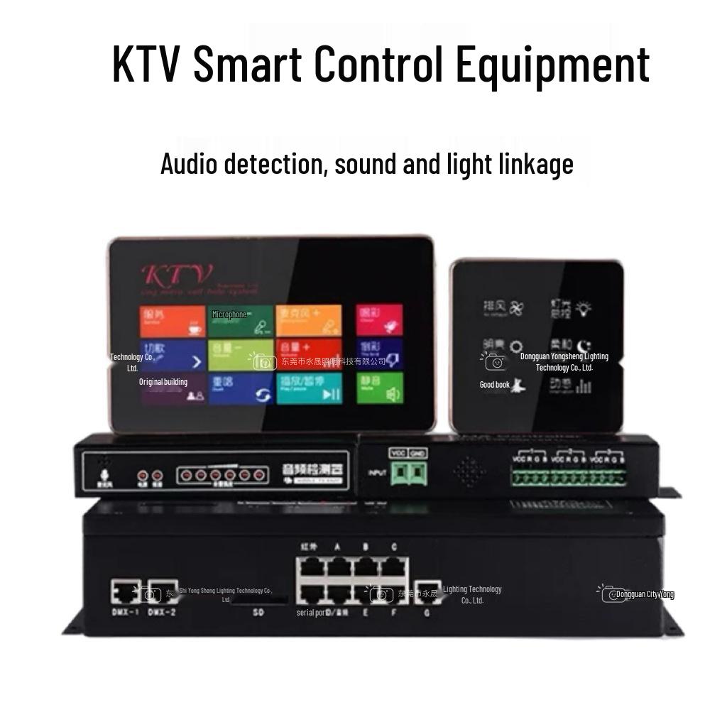 DMX512 Smart LED Controller with Sound and Light Linkage for Bar and Banquet Hall