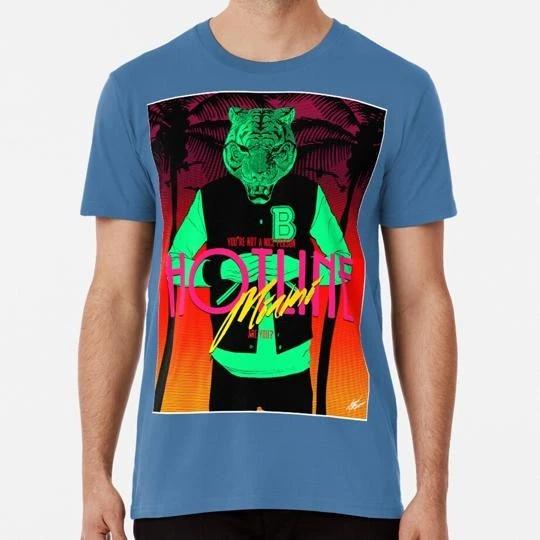 Hotline Miami Футболка Тони Размеры от S до 5XL Сделано в США L
