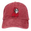 Boston Terrier In A Red Hoodie Baseball Caps Peaked Cap French Bulldog Pet Dog Lover Sun Shade Hats for Men