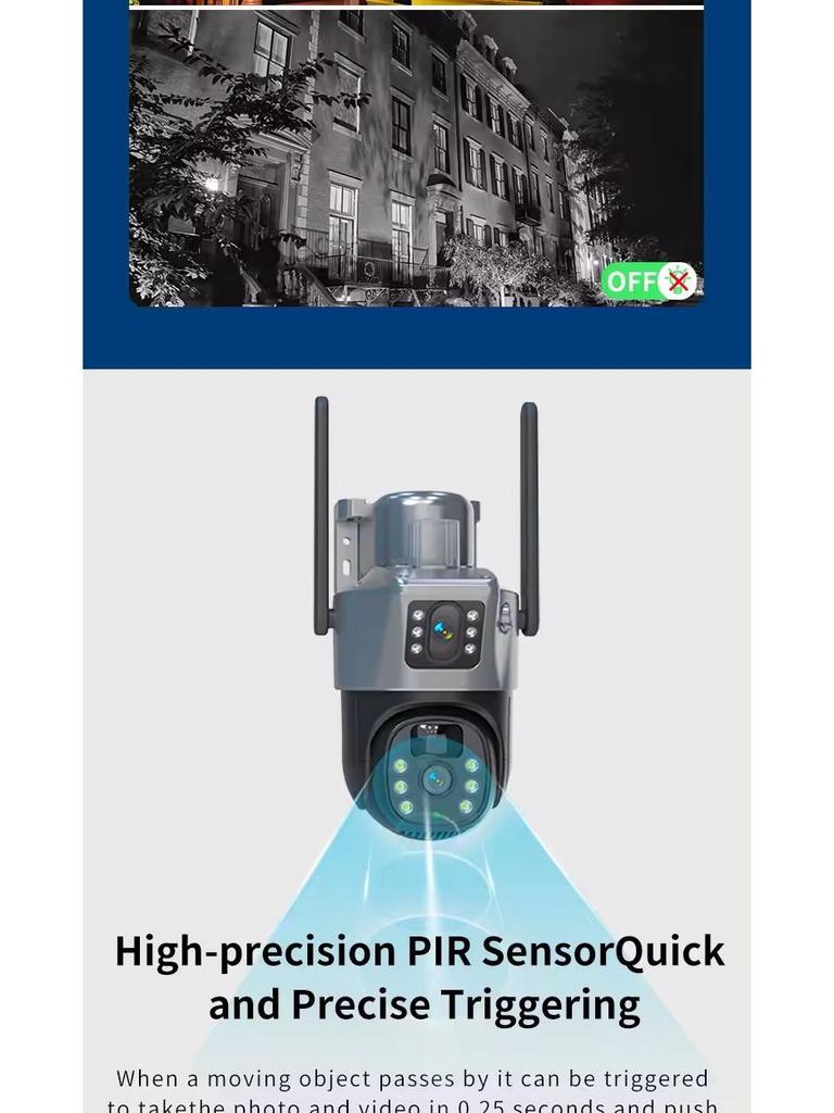 Outdoor Solar Dome Camera: Low Power, Wireless, 4G Remote HD, Battery WiFi