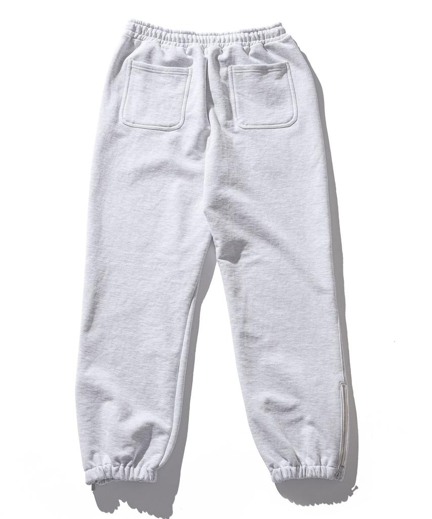 GRAN TURISMO Excella Zipper Semi-Wide Jogger Pants 1% Grey