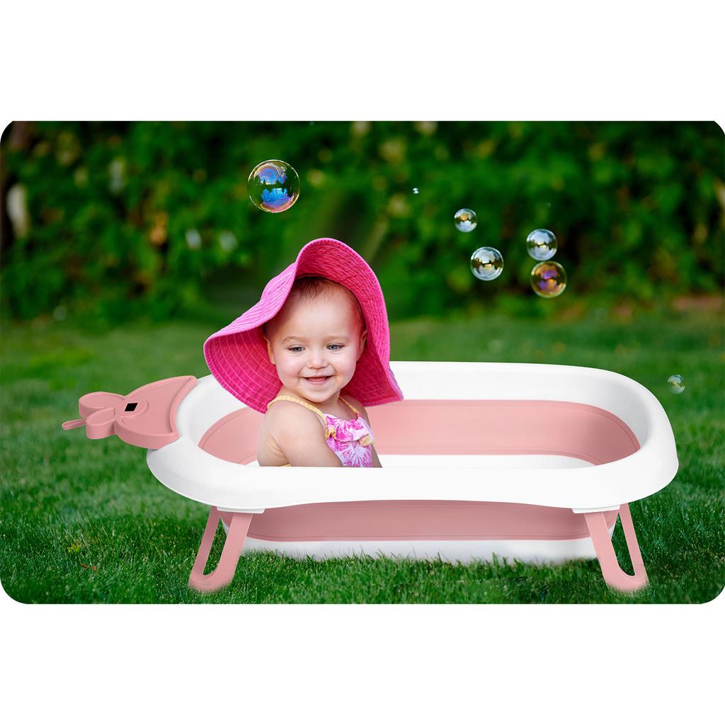 Baby Bathtub With Thermometer