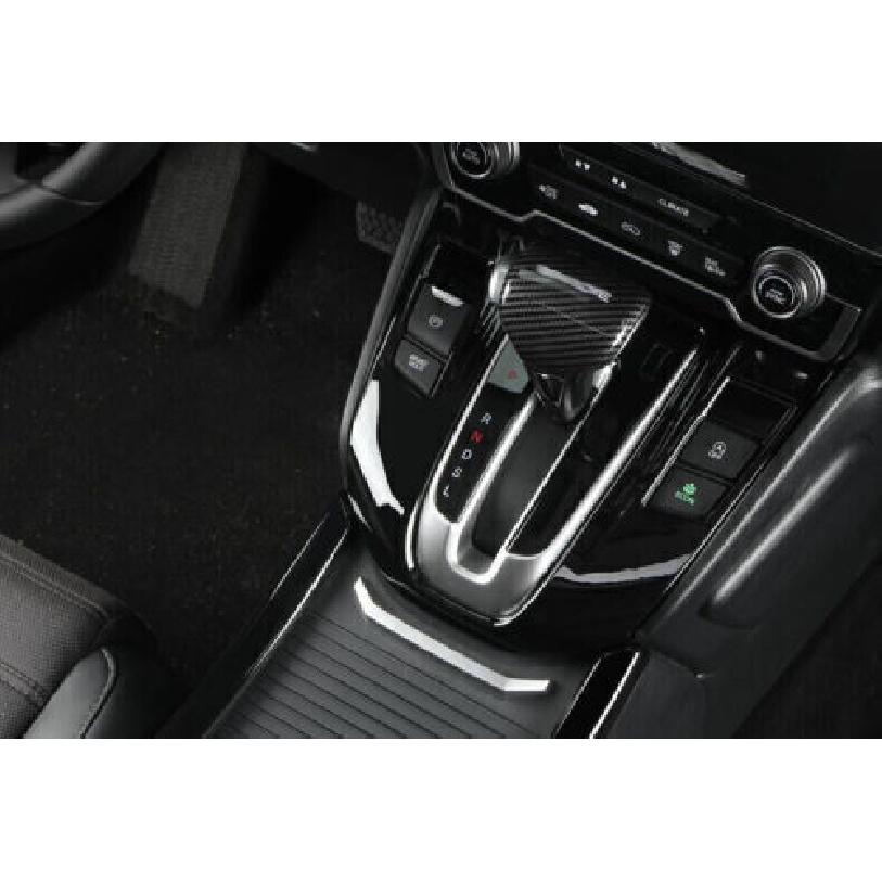 2017-2021 ABS Black 1PCS Middle Console Gear Shift Panel Trim For Honda CRV CR-V