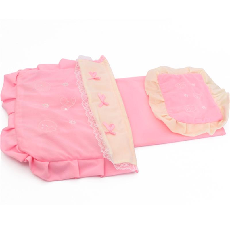 

Детская деревянная кукольная кроватка - Игрушечная мебель для игрового домика или детского сада Standard