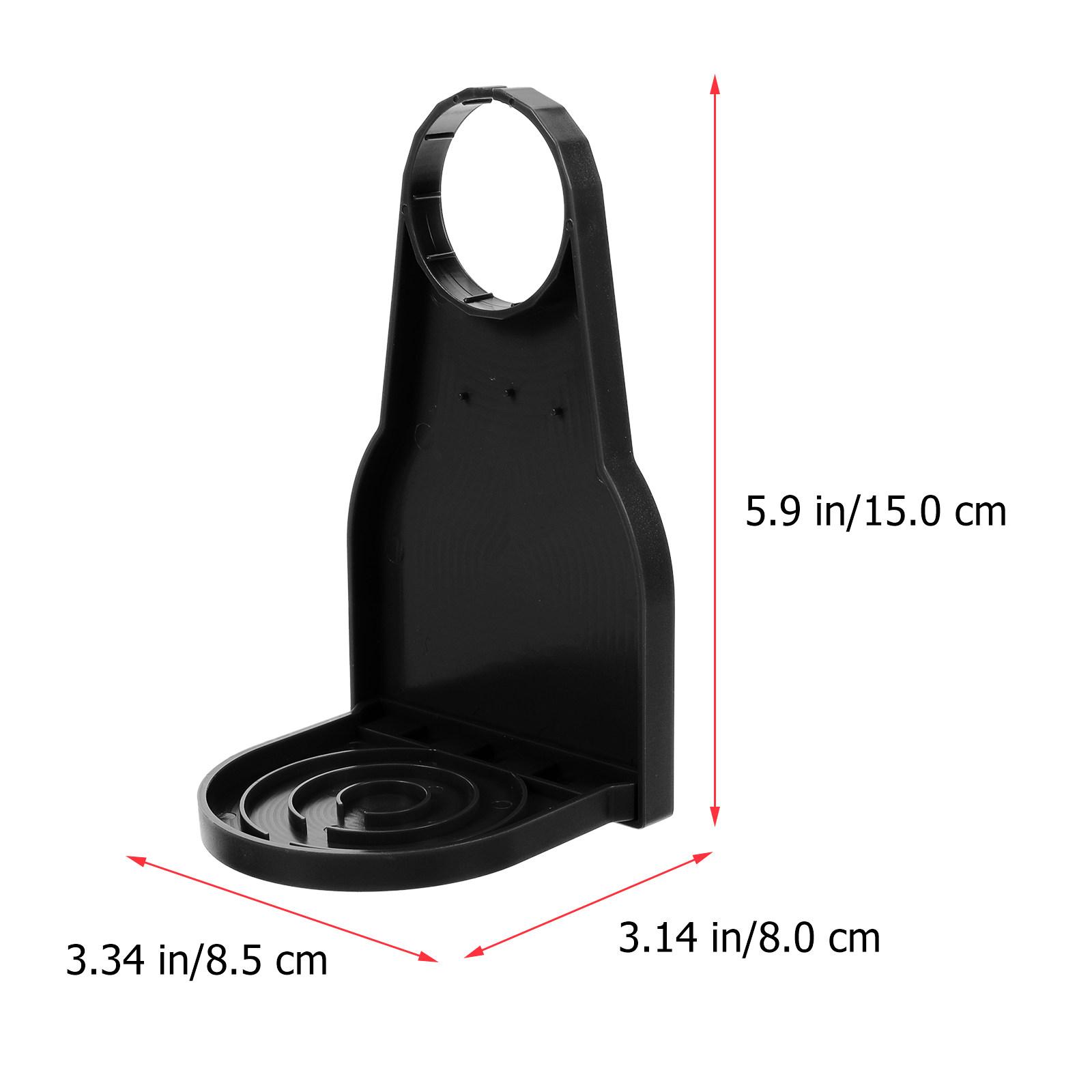 

2Pcs Leak Proof Laundry Cup Holder Drip Catcher Drip Tray Catcher for Measuring Cups Softener Dispensers Tidy Laundry Room other чёрный