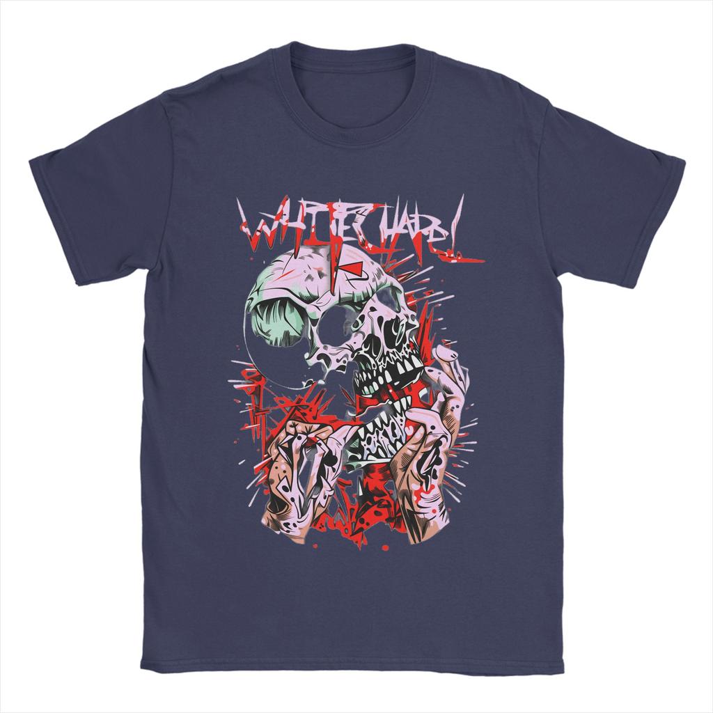 Unisex Rock Whitechapel Deathcore Band Art T Shirts Cotton Clothes Awesome Short Sleeve Round Neck Tees Original TShirt