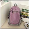 Schoolbag trendy brand backpack women's new outdoor college student mountaineering backpack couple travel lightweight simple large-capacity schoolbag