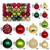 100pcs Christmas Decor Baubles Tree Xmas Balls Party Wedding Ornament Party Supplies Xmas Ornament Ball Xmas Baubles