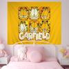 Cartoon Cute Cat GGarfield Colorful Tapestry Wall Hanging Bohemian Wall Tapestries Mandala Wall Hanging Sheets