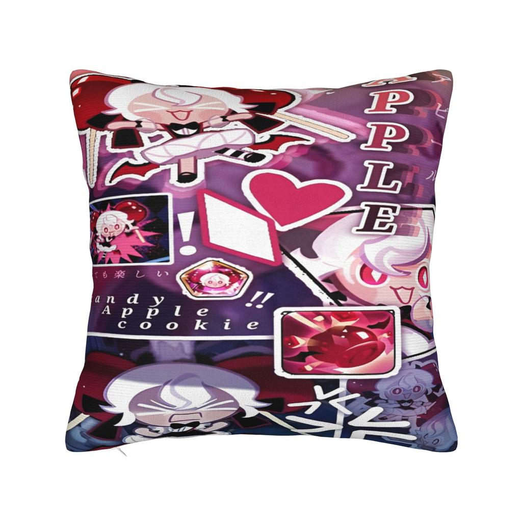 Cookie Run Kingdom Printed Pillowcase Cushion Cover anime cartoon Pillow Covers New Style Home Decorations Zippered Multi Size