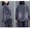 Fall Do Old Denim Hundred Loose Women Large Pockets Casual Short Jacket Tops Plus Size