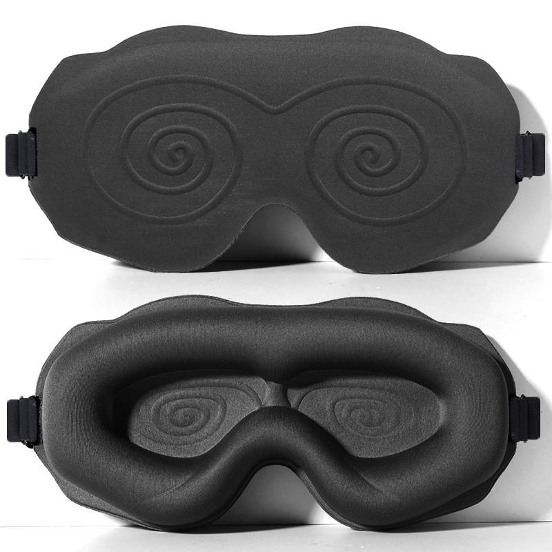 3D Sleeping Mask Block Out Light Soft Padded Sleep Mask for Eyes Slaapmasker Eye Shade Blindfold Sleeping Aid Face Mask Eyepatch