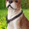 Collar Non-scalable Anti-Chew Stainless Steel Dog Chain Collar for Sports