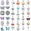Colorful Butterflies Charms Fit 925 Exquisite Charm Bracelet Women 925 Silver Exquisite Beads DIY Jewelry Gift Accessories New In