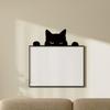 Cat Door Topper Frame Decoration Wall Mounted Adorable Home Decor