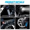 KETELES K800 E-Bike 2000W 48V23AH Battery Hydraulic Braking Electric Bicycle 21-Speed 26-Inch Fat Tire All Terrain Electric Bike