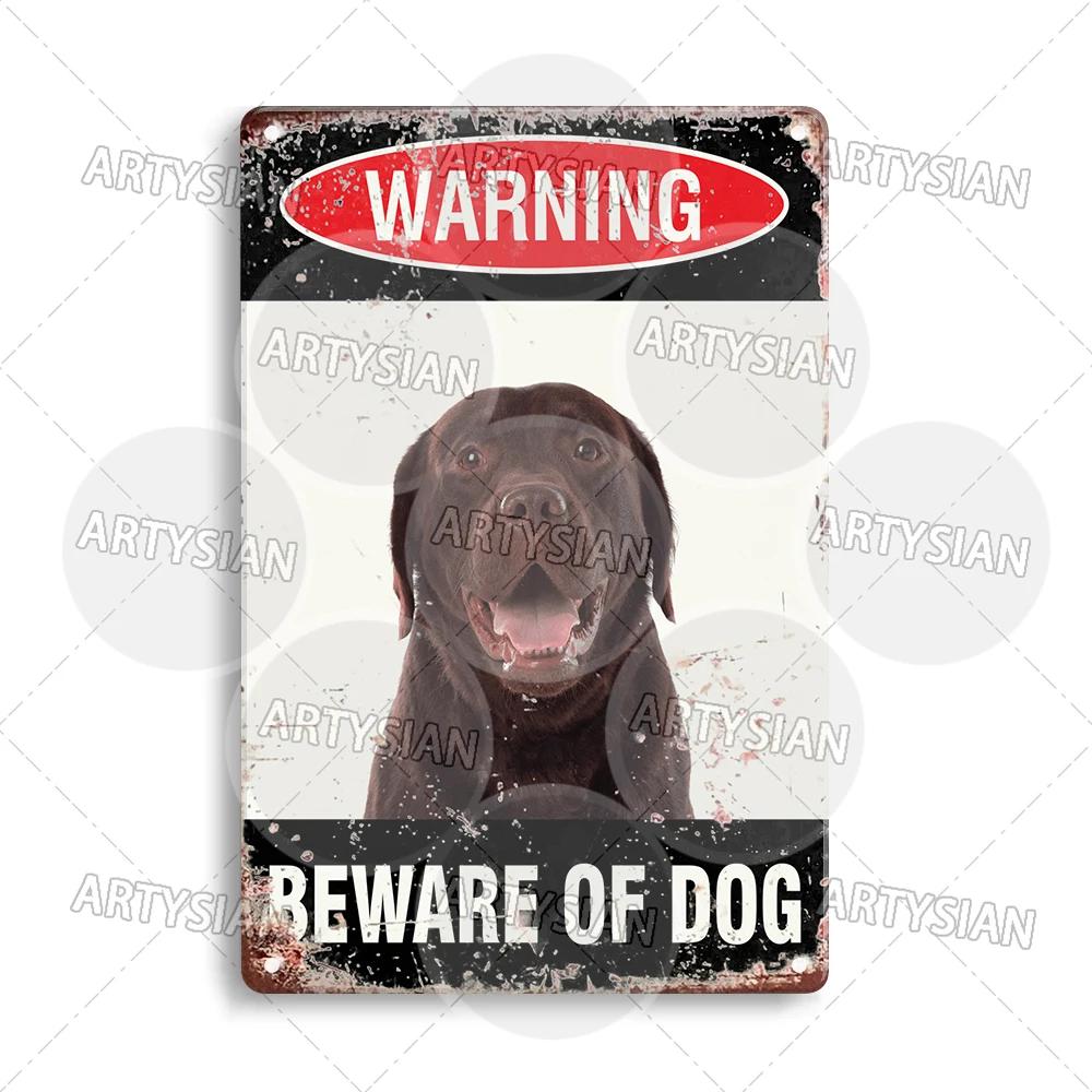 Beware Of Dogs Metal Sign Bichon Bulldog Schnauzer Pit Bull Shar Pei Chihuahua Maltese Greyhound Cairn Staffordshire Great Dane