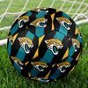 Jacksonville Jaguars Indoor Soccer Ball Size 5 Colorful All Ages Machine Stitched PVC Competition Ready Durable High-Bounce