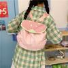 Schoolbag1011 New Spring and Summer Short Trip Small Backpack Female Simple Cute Versatile Commuter Schoolbag College Style Backpack