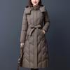 Women's Long Coats Winter Parkas Hooded Thick Warm Casual Woman Jackets