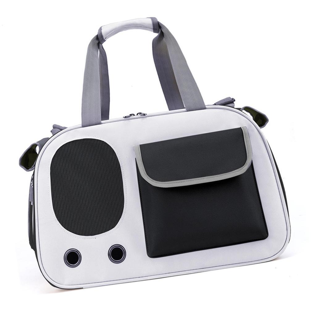 Pet Carrier Large Capacity Portable Single Shoulder Dog Pet Bag with Ventilation Window for Outdoor Travel