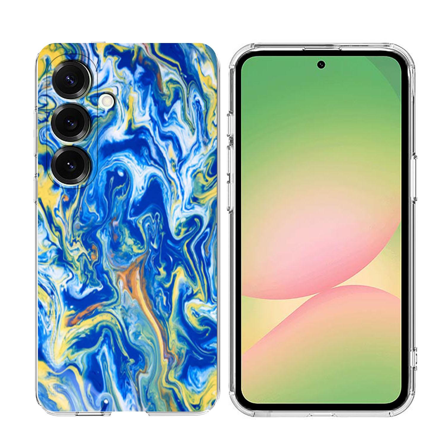 For Samsung Galaxy A35 5G Case Marble Pattern Printing Soft TPU Phone Cover I