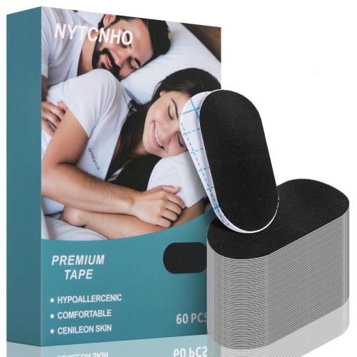 

Essoy Anti-Snoring Mouth Tape, Anti-Snoring Device, Nasal Breathing Tape, Prevents Mouth Breathing, Snoring Prevention, Improves Snoring, Promotes Nas