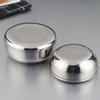 with Lid Stainless Steel Bowl Round Kimchee Bowl Durable Ramen Bowl  Kitchen Tableware