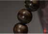 Brunei Soft Silk Agarwood 108-Bead Prayer Bracelet: Natural Oil Line Buddhist Beads for Men and Women