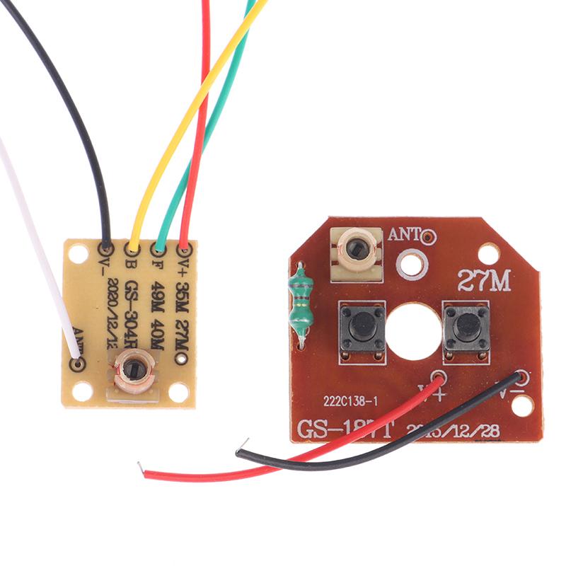 4kanálový RC obvod dálkového ovládání PCB vysílač Přijímací deska Rc autodíly