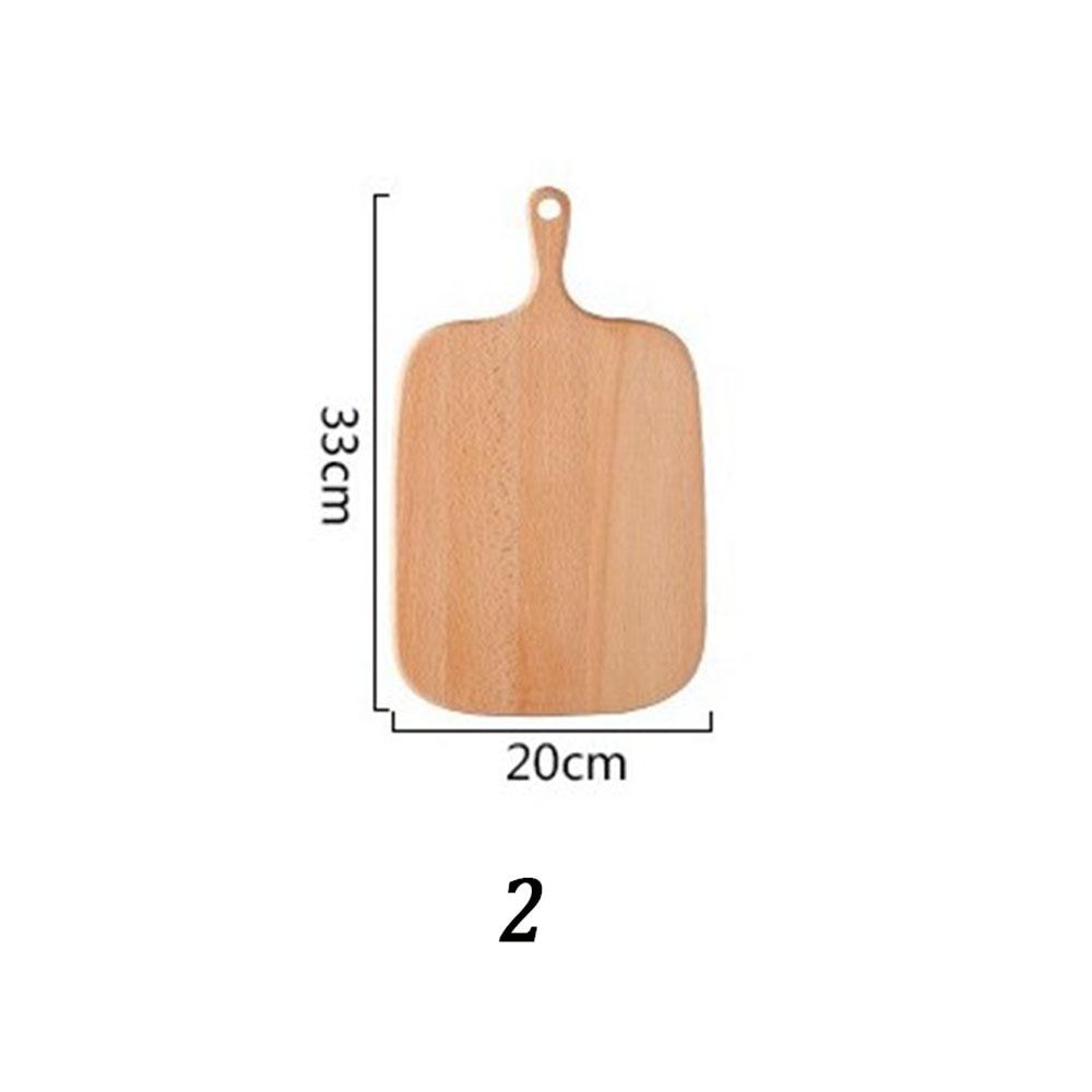 Non slip solid Handle Bamboo Wooden Kitchen Cutting Board Cheese Board Chopping board Desktop decor