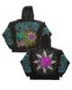 Street Trend Retro 3D Printed Men's and Women's Same Zipper Loose Hoodie Sweater Jacket
