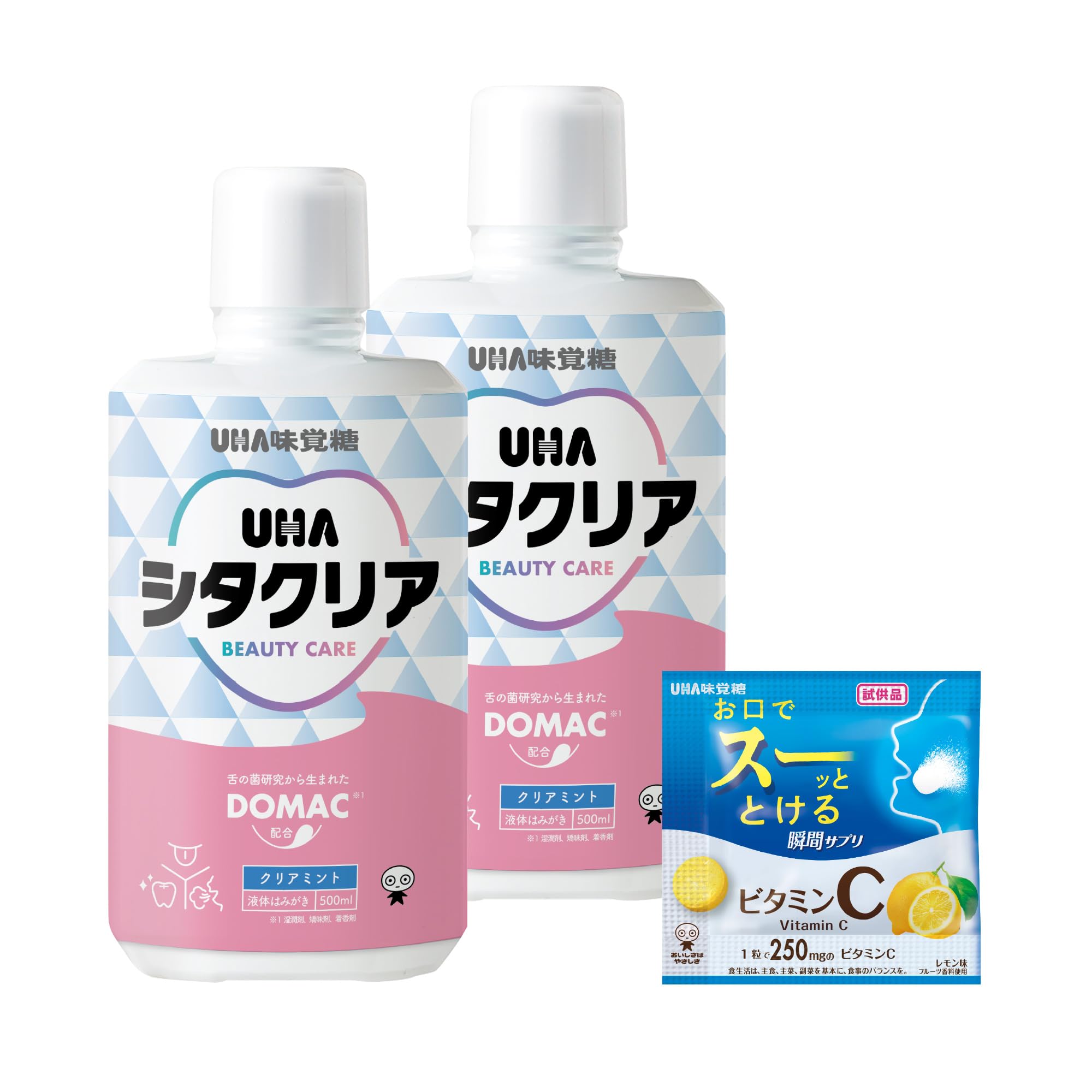 

UHA Sitaclear Liquid Toothpaste Clear Mint with Bonus Item 2-Pack белый
