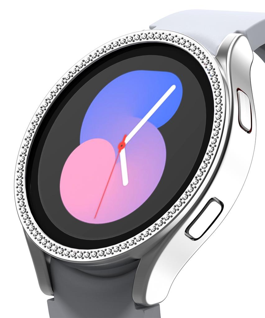 Nuateu [6Color] Galaxy Watch 5/4 Cubic Bumper Hard Case 40/44Mm