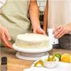 Cake Cream Scraper, Pasty Cutters, Irregular Teeth Edge DIY Smoother, 3PCS/Lot Dough Cake Cutter Slicer Spatula