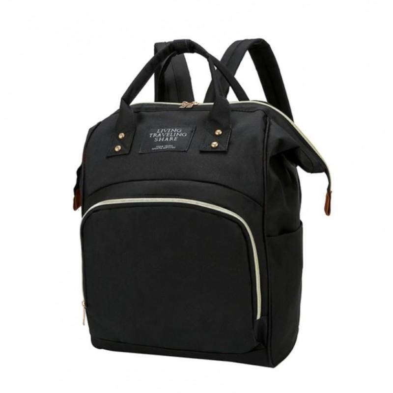 Organizer Bag Backpack For Mom Black Backpack For Stroller Multifunctional