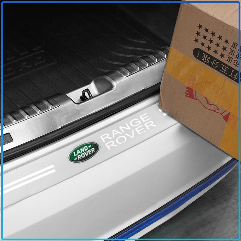 1Pcs Transparent Car Trunk Badge Protective Sticker Car Accessories For Land Rover Freelander 2 L2 L319 L462 LF Range Sport Evoque L322 Discovery 2 3