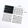 3D Luminous Jelly Nail Stickers for Kids - 5D Embossed Nail Art